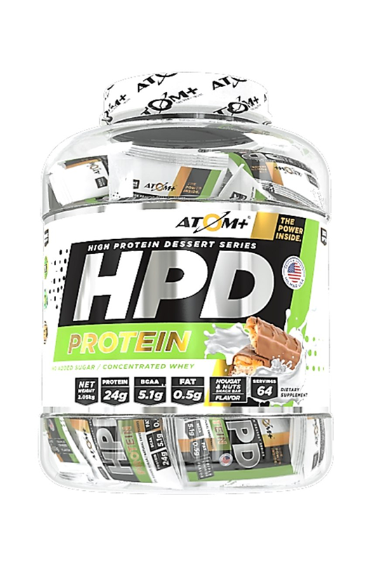 אבקת חלבון אטום פלוס 64 מנות אישיות | ATOM+ HPD PROTEIN