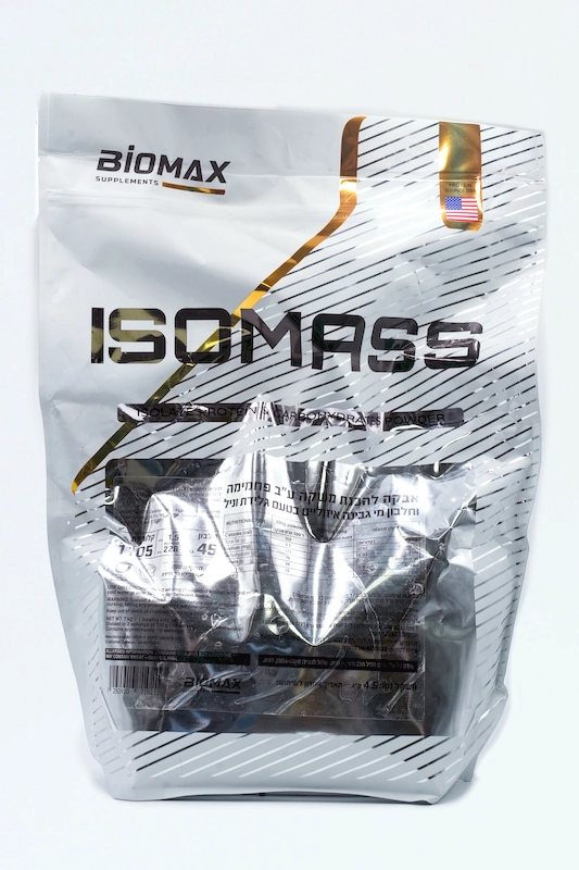 ביומקס מאס איזו גיינר 4.5 ק"ג כשר / Bio max Iso mass 4,5kg