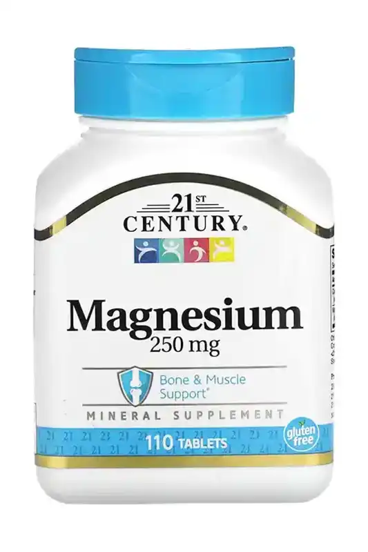 21st Century‏, מגנזיום, 250 מ"ג, 110 טבליות