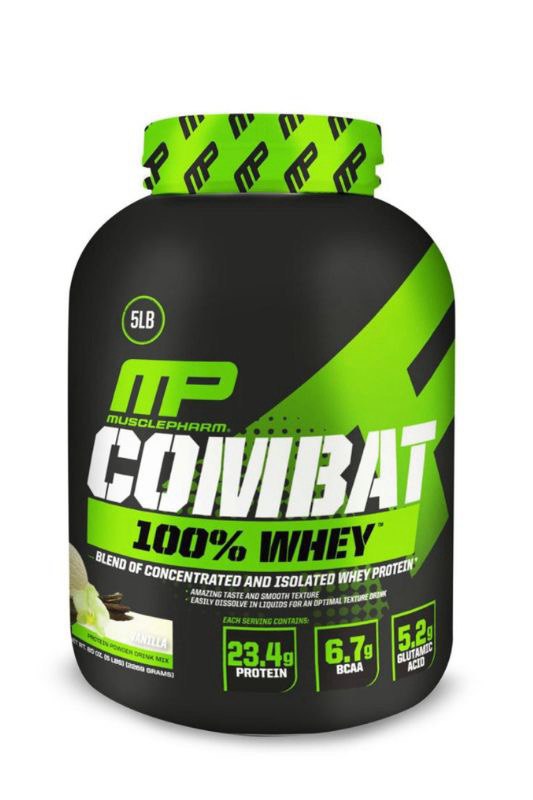 אבקת חלבון מאסל פארם קומבט 2.27 ק״ג כשר / Combat 100% Whey