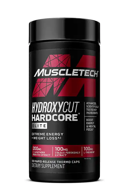 מאסלטק הידרוקסי 100 כמוסות | Muscletech Hydroxycut Hardcore Elite