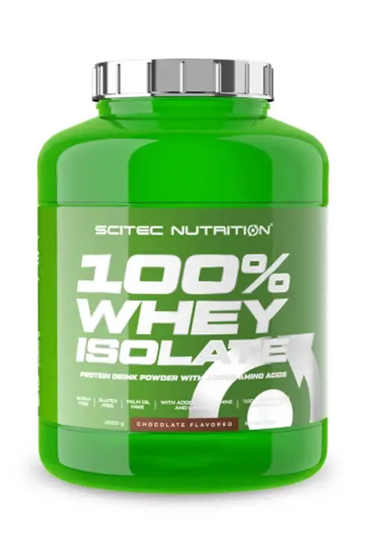 אבקת חלבון סייטק 100% מי גבינה איזולייט | Scitec Nutrition 100% Whey Isolate 2KG