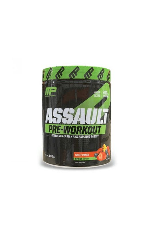 קדם אימון – אסולט 345 גרם / musclepharm pre-workout assalt