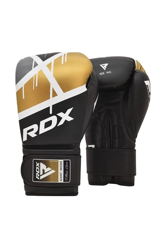 כפפות אגרוף F7 זהב-שחור/RDX F7 Ego Boxing Gloves