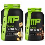 מבצע זוג אבקות חלבון מאסל פארם קומבט 1.84 ק"ג | Muscle Pharm Combat Protein