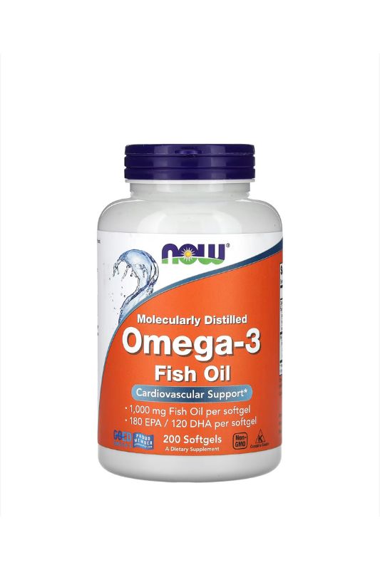 שמן דגים עם אומגה 3, 100 כמוסות רכות