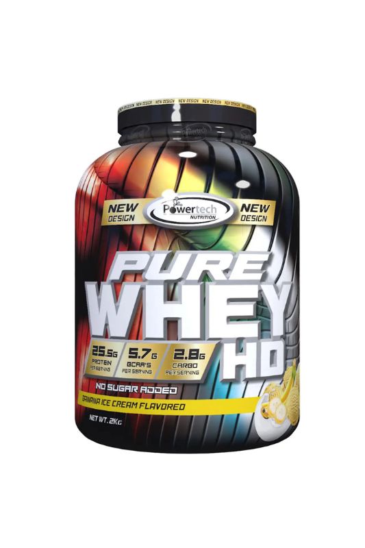 אבקת חלבון כשרה פיור וואי פוורטק 2 ק"ג | Powertech Pure Whey Hd Protein