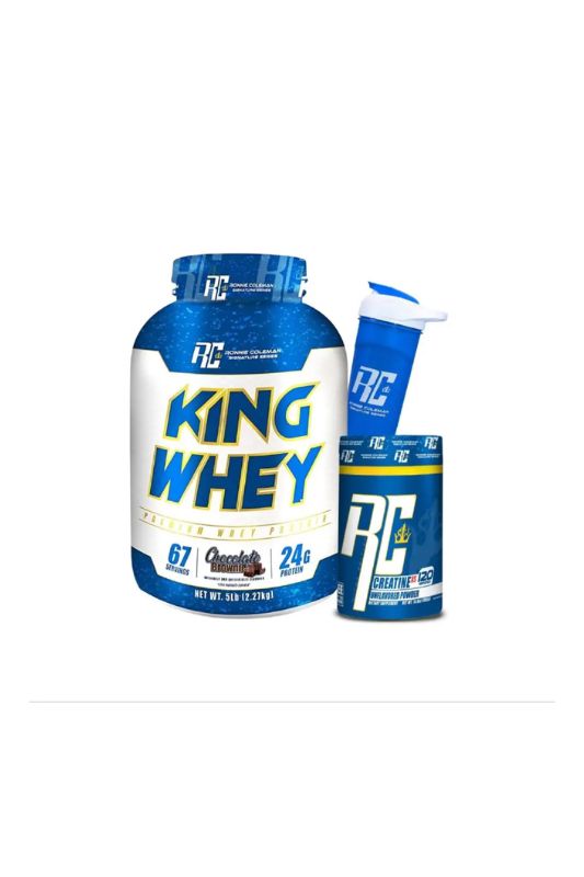 אבקת חלבון, קריאטין ושייקר רוני קולמן