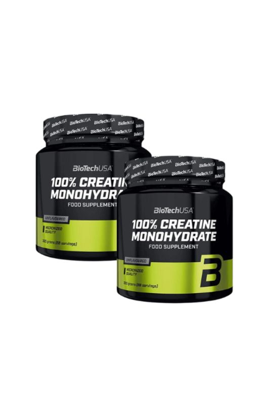 זוג קריאטינים מבית ביוטיק 100% קריאטין מונוהידראט