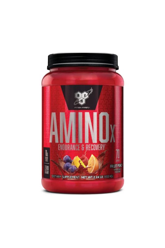 חומצות אמינו של חברת בי אס אן בטעם פאנץ' פירות \ Bsn Amino X Fruit Punch