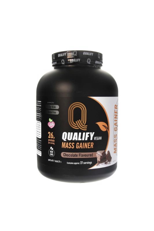 גיינר טבעוני של קוואליפאי 4 ק"ג Qualify Vegan Mass Gainer גיינר טבעוני של קוואליפאי 4 ק"ג \ Qualify Vegan Mass Gainer